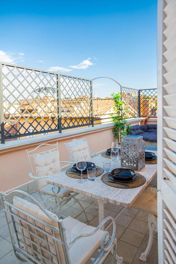 Luxury Top Floor In Trastevere Rom Eksteriør billede