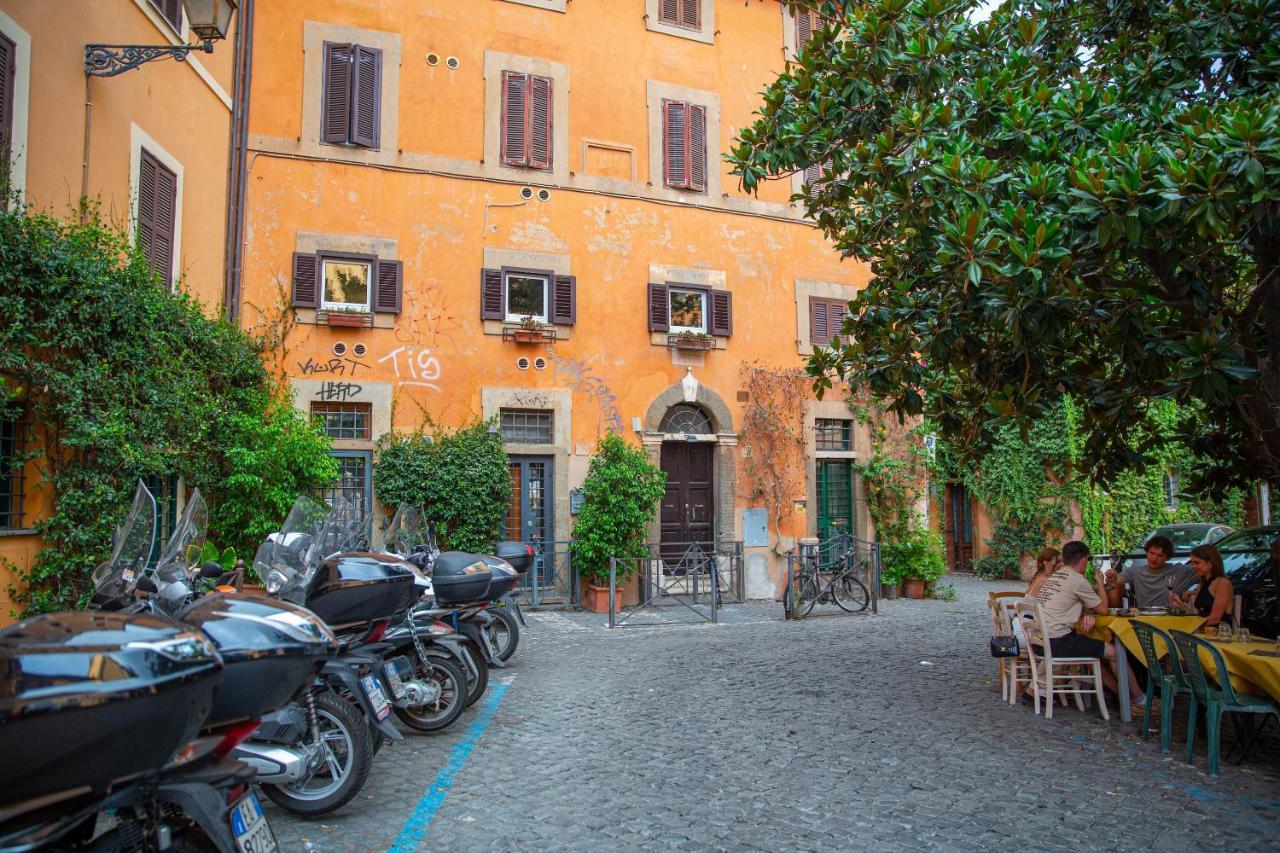 Luxury Top Floor In Trastevere Rom Eksteriør billede